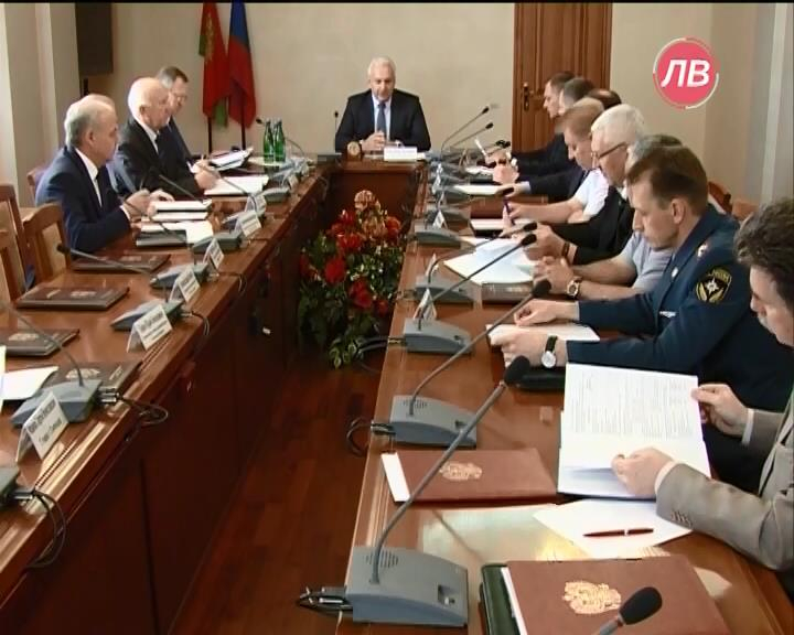 Заседание антитеррористической комиссии в Липецкой области
