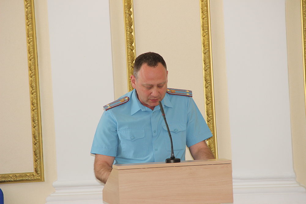 Заседание антитеррористической комиссии Брянской области. г. Брянск. 6 июня 2016 года