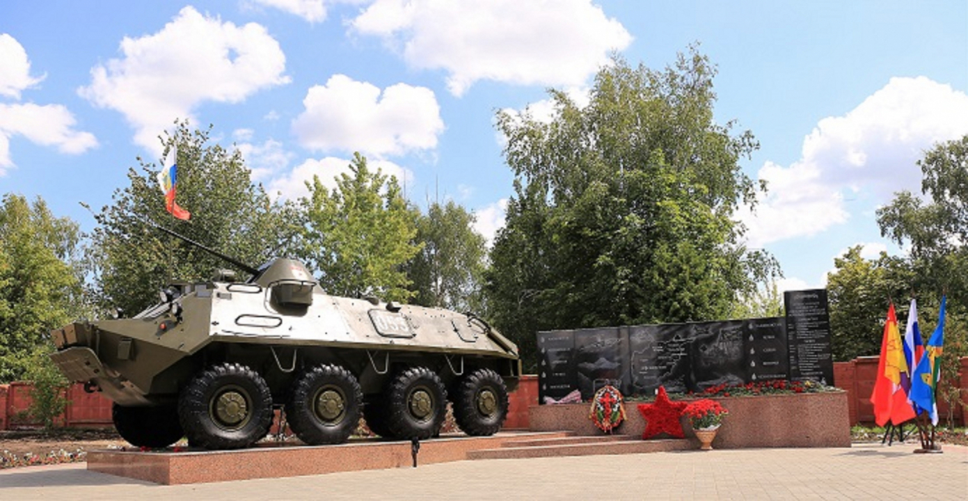 В Воронежской области открыт мемориал воинам,  погибшим в локальных конфликтах