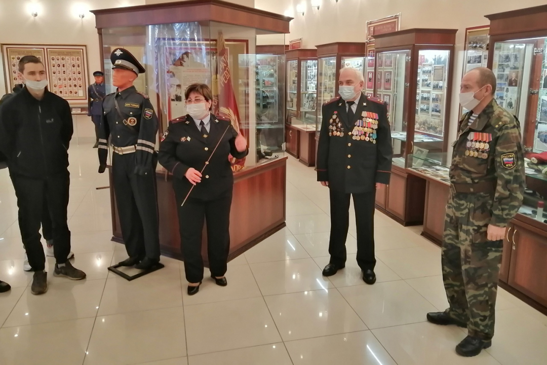 Музей УМВД России по Орловской области открыл свои двери для учащихся