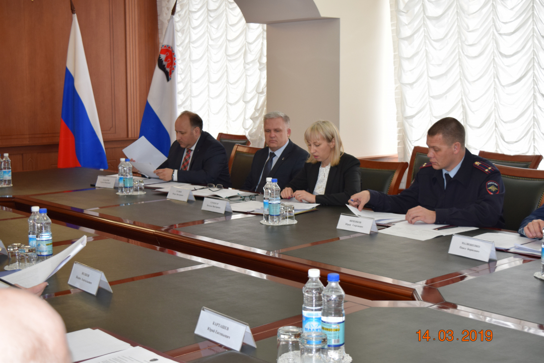 В Правительстве Камчатского края состоялось заседание антитеррористической комиссии
