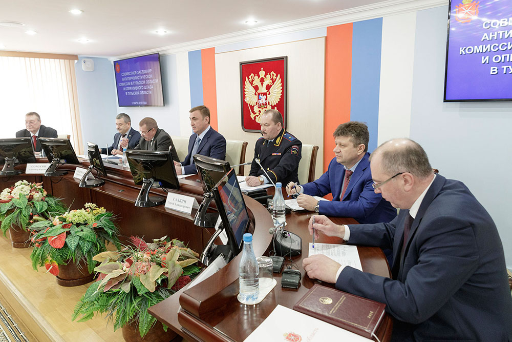 Алексей Дюмин провел заседание антитеррористической комиссии Тульской области