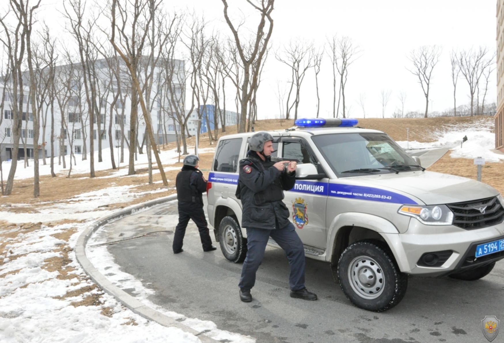 Группа блокирования по плану ППМ в районе проведения мероприятий