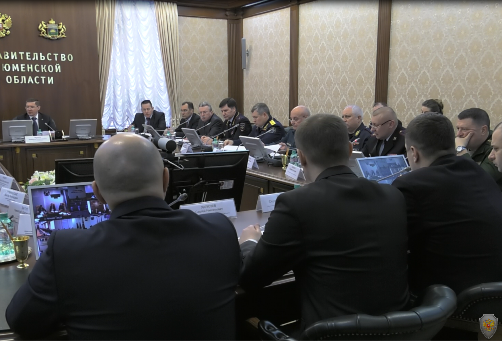 Совместное заседание антитеррористической комиссии в Тюменской области и оперативного штаба в Тюменской области