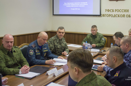 Командно-штабное учение "Молния-2025" в Новгородской области