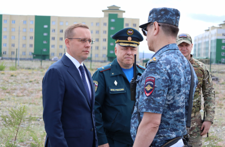 Антитеррористическое учение в Республике Тыва 