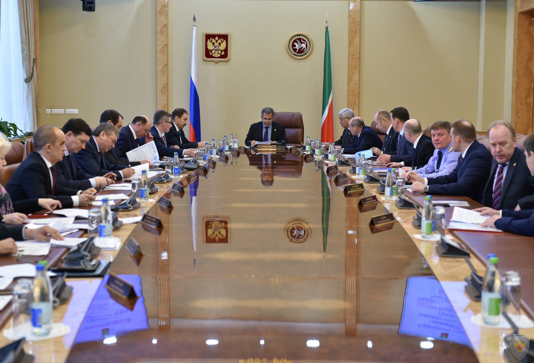 Совместное заседание Антитеррористической комиссии в Республике Татарстан и Оперативного штаба в Республике Татарстан