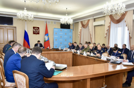 Совместное заседание АТК и ОШ в Орловской области