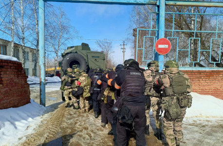 Антитеррористическое учение оперативного штаба в Республике Мордовия
