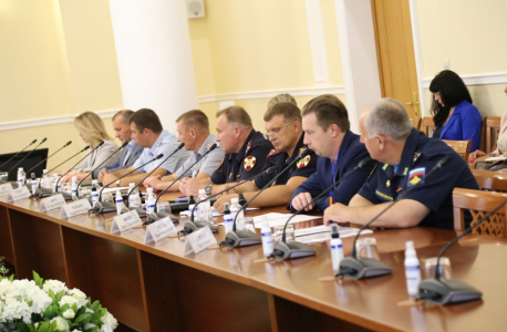 В Орловской области прошло совместное заседание антитеррористической комиссии и оперативного штаба 