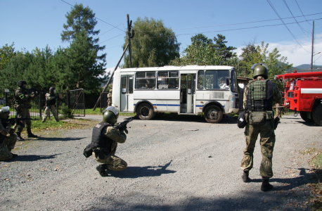 Оперативным штабом в Республике Хакасия проведено антитеррористическое учение