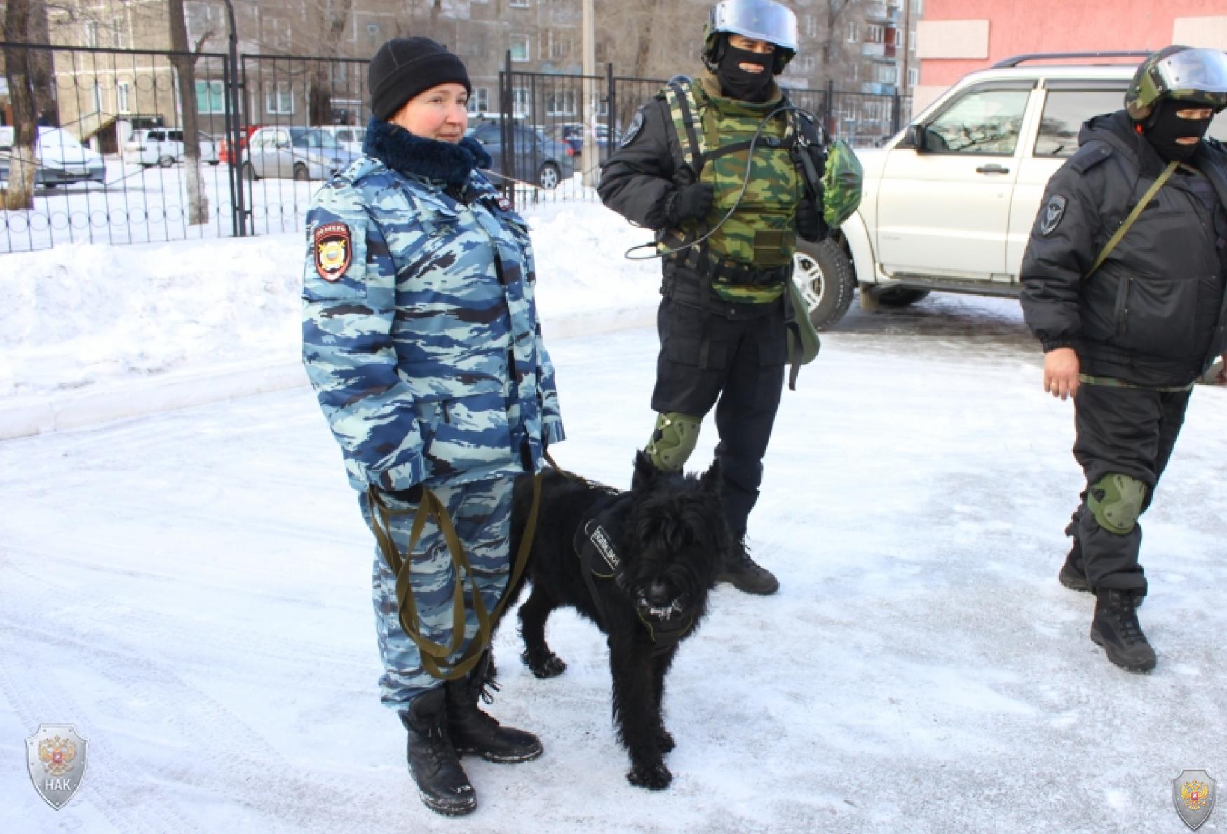 Хакасский государственный университет стал местом проведения антитеррористических учений