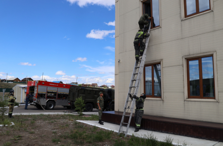 Антитеррористическое учение в Республике Тыва 