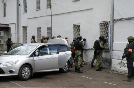В Псковской области проведено антитеррористическое учение под условным наименованием «Гроза-2020»