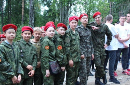 В Агалатово Ленинградской области  прошли военно-спортивные игры «Вместе сильнее»