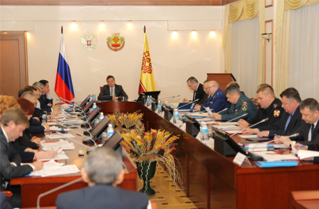 Состоялось заседание антитеррористической комиссии  в Чувашской Республике