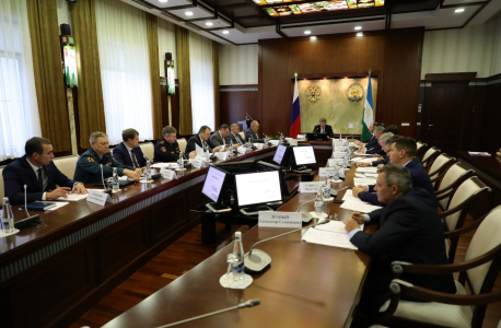 Открытие заседания антитеррористической комиссии Республики Башкортостан.