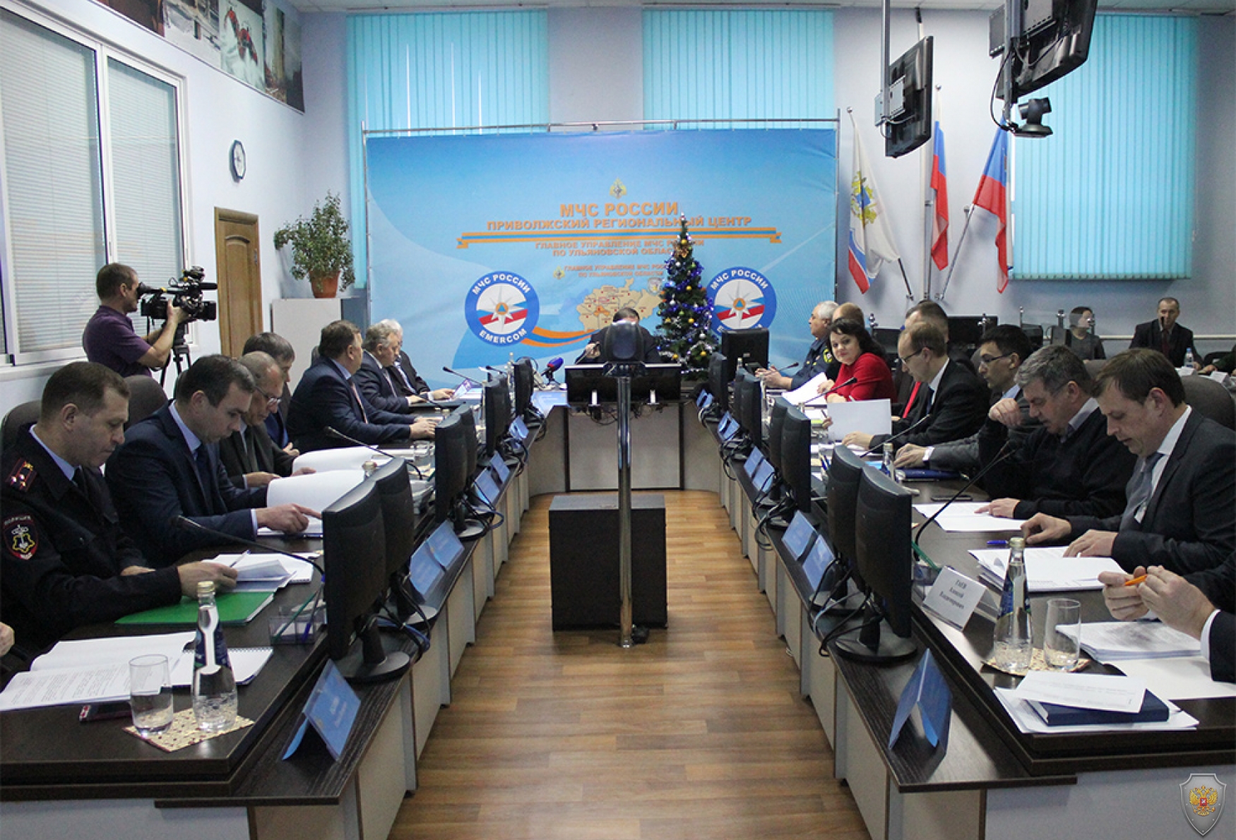 Открытие заседания антитеррористической комиссии в Ульяновской области 