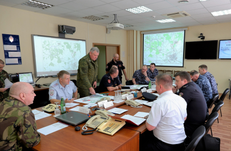 Оперативный штаб в Смоленской области провел антитеррористические учения "Рельеф-2024"