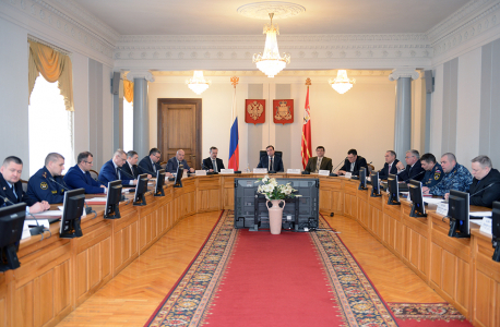 Совместное заседание Антитеррористической комиссии и Оперативного штаба в Смоленской области