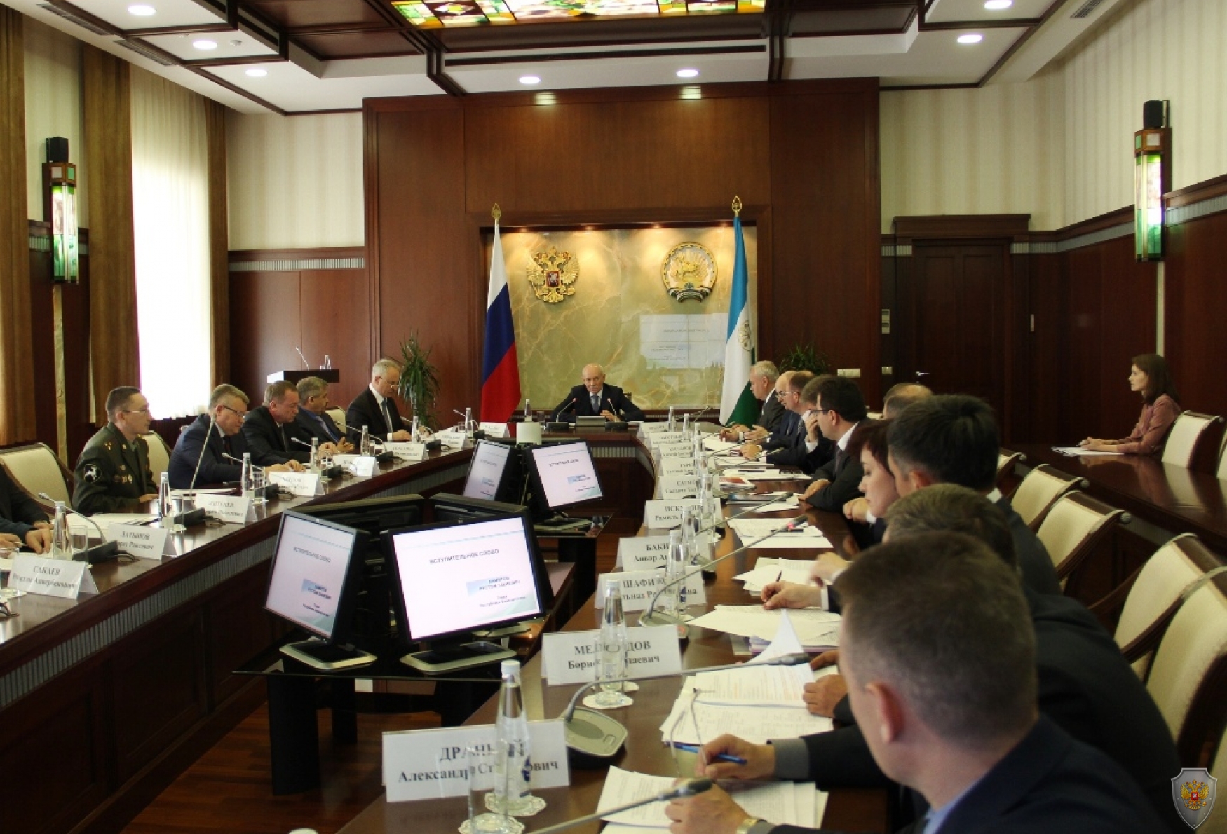 Открытие заседания антитеррористической комиссии Республики Башкортостан 31 мая 2017 года