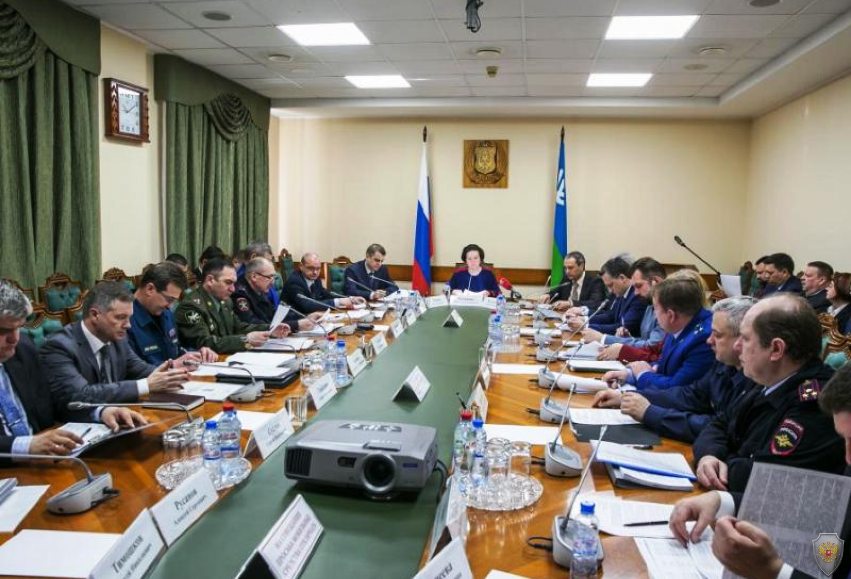 Открытие совместного заседания Антитеррористической комиссии и Оперативного штаба в Ханты-Мансийском автономном округе – Югре 