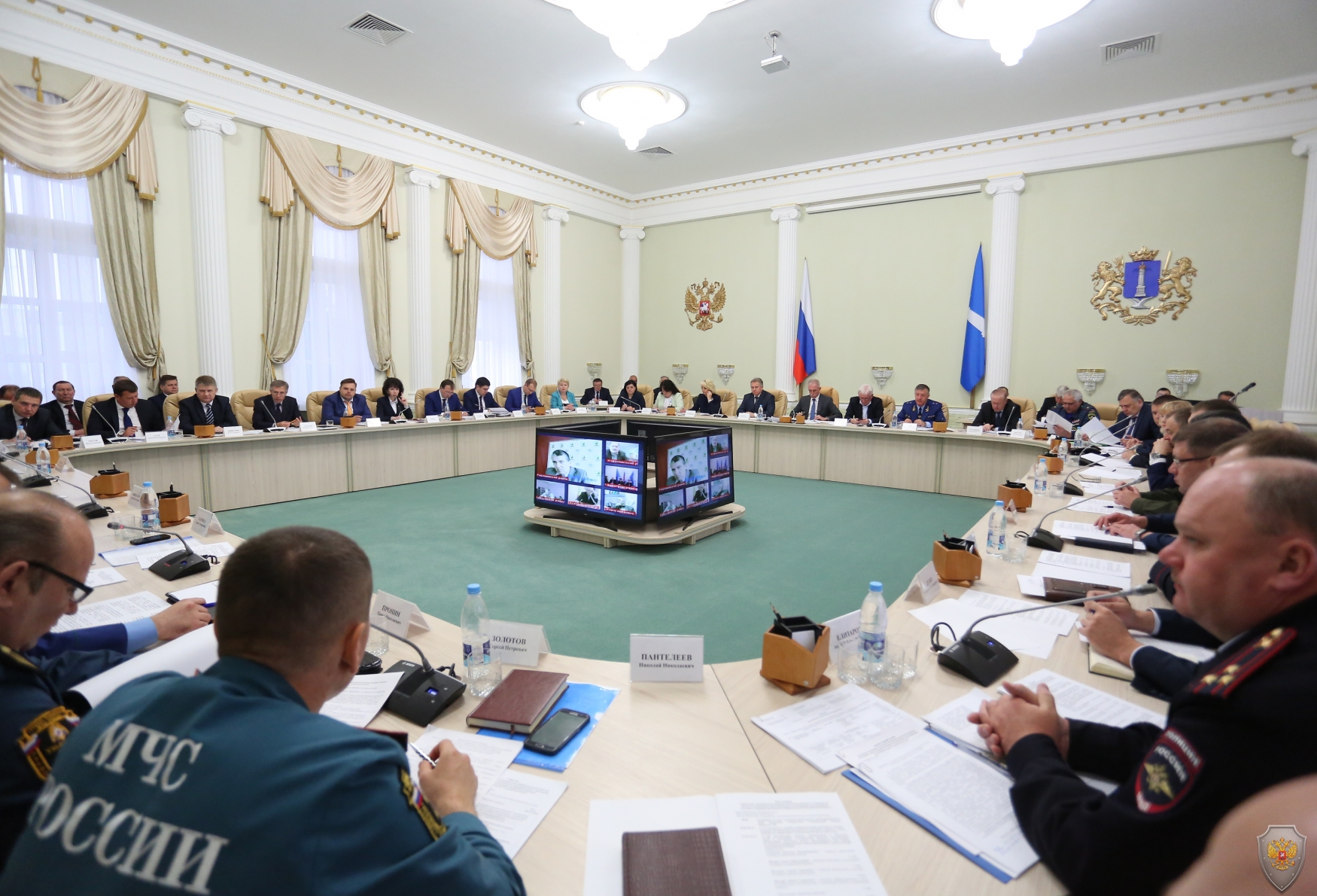 Заседание антитеррористической комиссии в Ульяновской области 