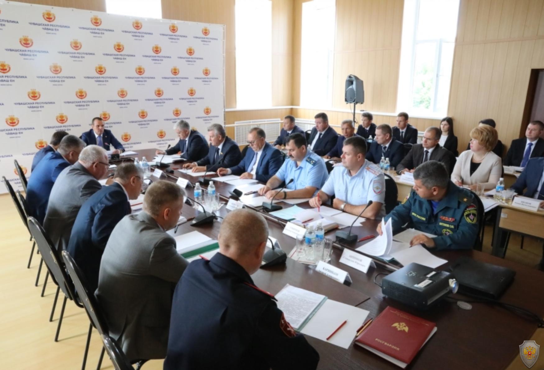 Михаил Игнатьев провел выездное заседание антитеррористической комиссии в Чувашской Республике