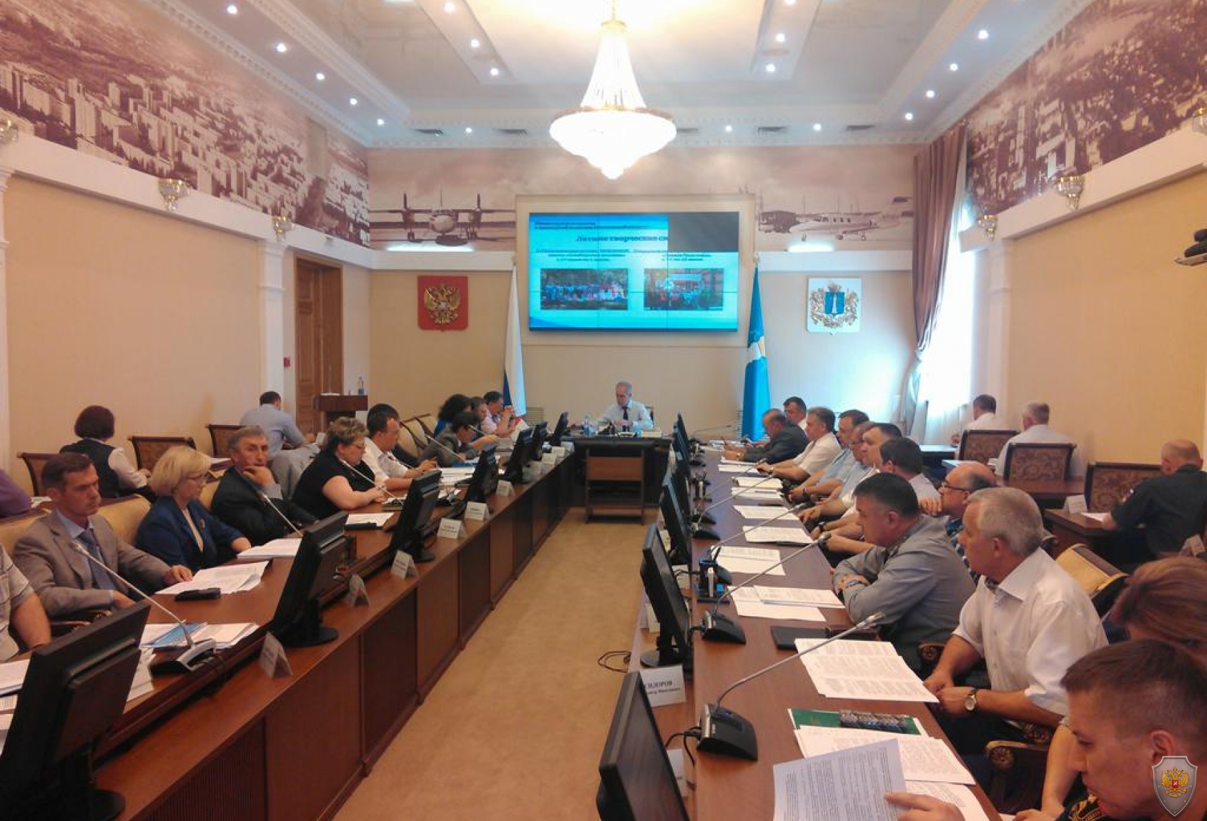 Заседание антитеррористической комиссии в Ульяновской области.