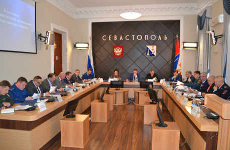Проведено очередное заседание антитеррористической комиссии в городе Севастополе