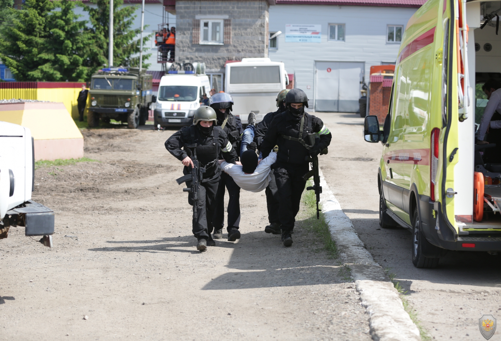 В Тульской области проведено антитеррористическое учение