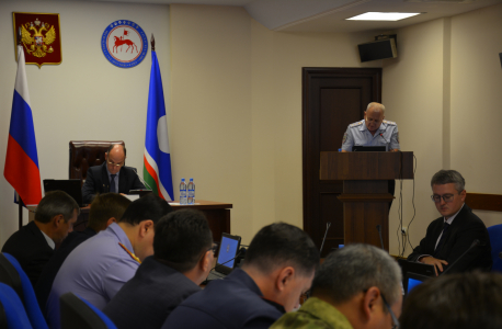 Совместное заседание антитеррористической комиссии и оперативного штаба в Республике Саха (Якутия)