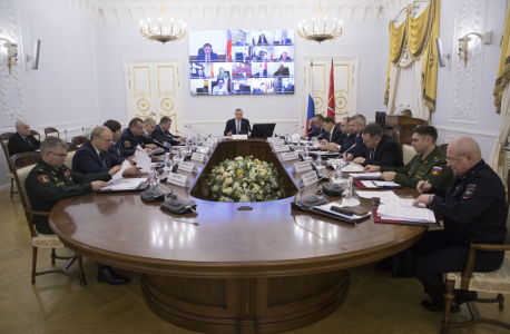 В Санкт-Петербурге состоялось совместное заседание антитеррористической комиссии и оперативного штаба  