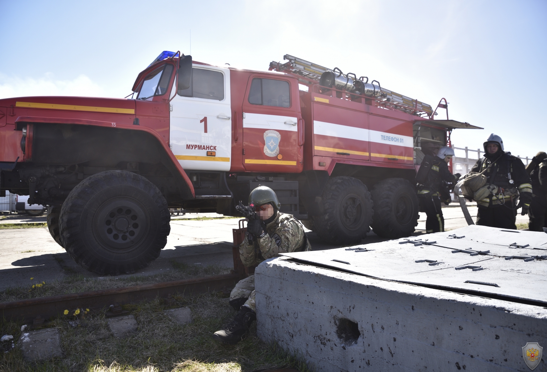 Оперативным штабом в Мурманской области проведено антитеррористическое учение "Вихрь-2017"