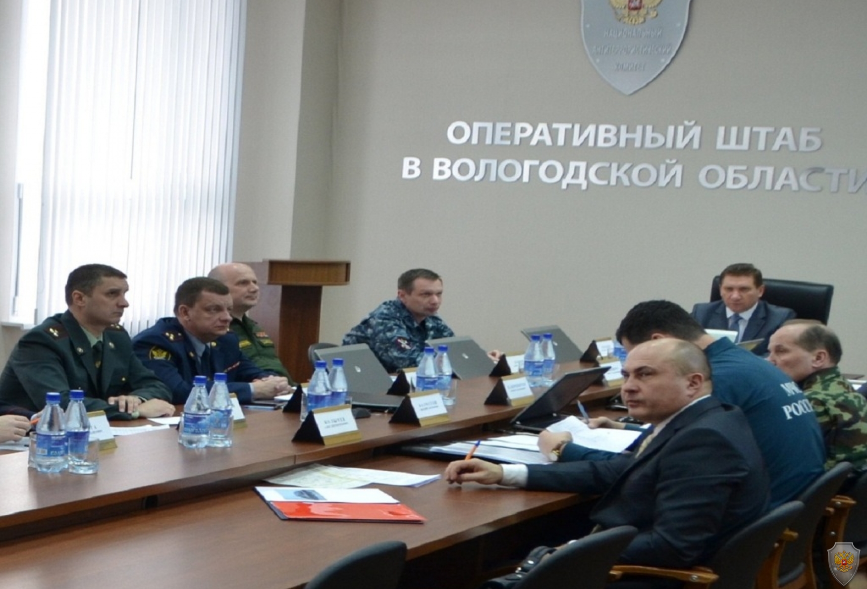 Работа оперативного штаба в Вологодской области