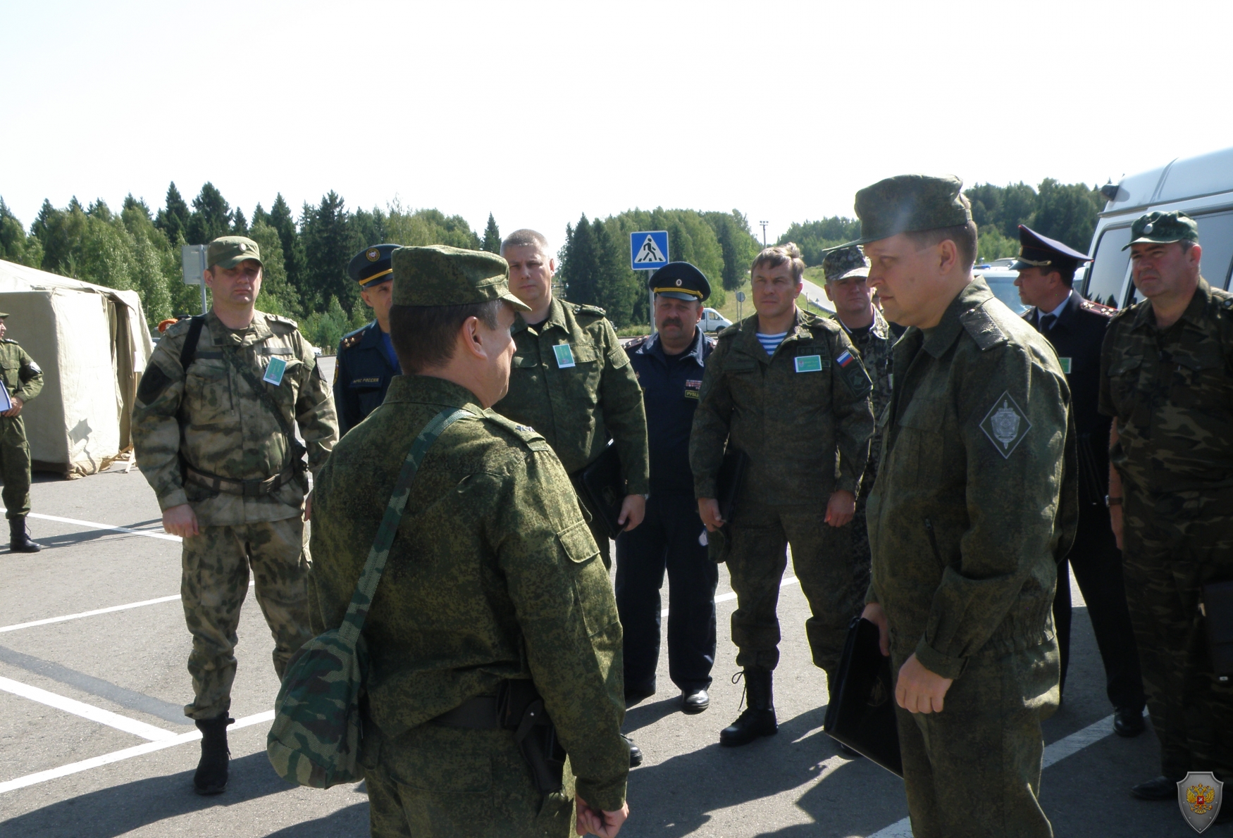 На территории Приволжского района прошли тактико-специальные учения «Вихрь-2018»