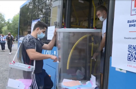 Антитеррористическая тренировка прошла на участке для голосования в Хабаровске