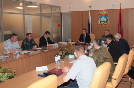 Оперативным штабом в Орловской области проведено командно-штабное антитеррористическое учение «Пункт-Ливны-Захват» 