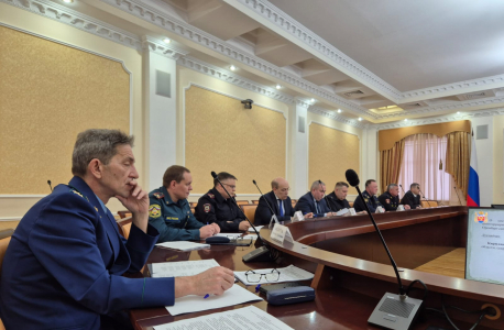 Совместное заседание антитеррористической комиссии и оперативного штаба в Оренбургской области