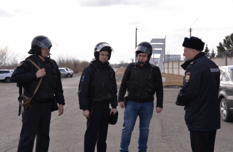 Антитеррористическое учение в городе Черногорске