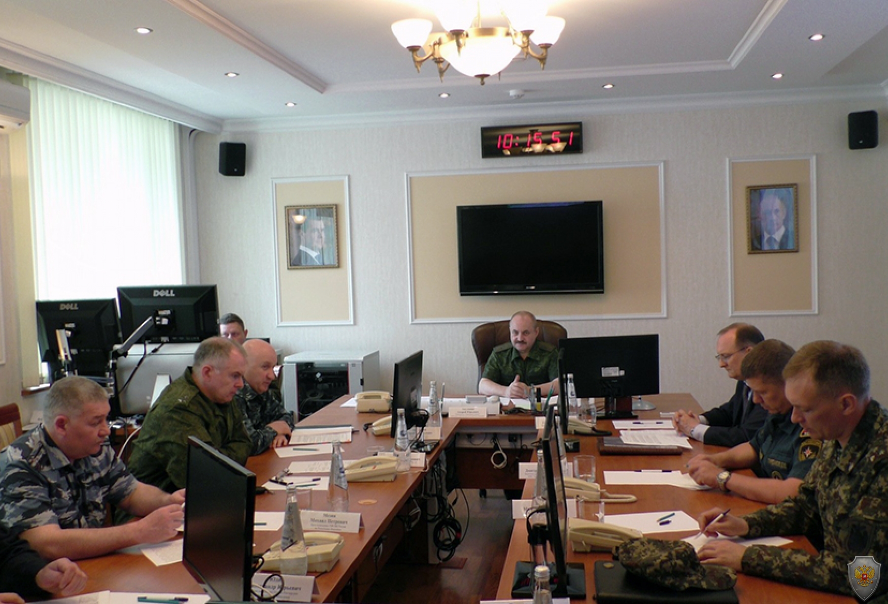 Тактико-специальное антитеррористическое учение в Республике Мордовия: заседание Оперативного штаба в Республике Мордовия