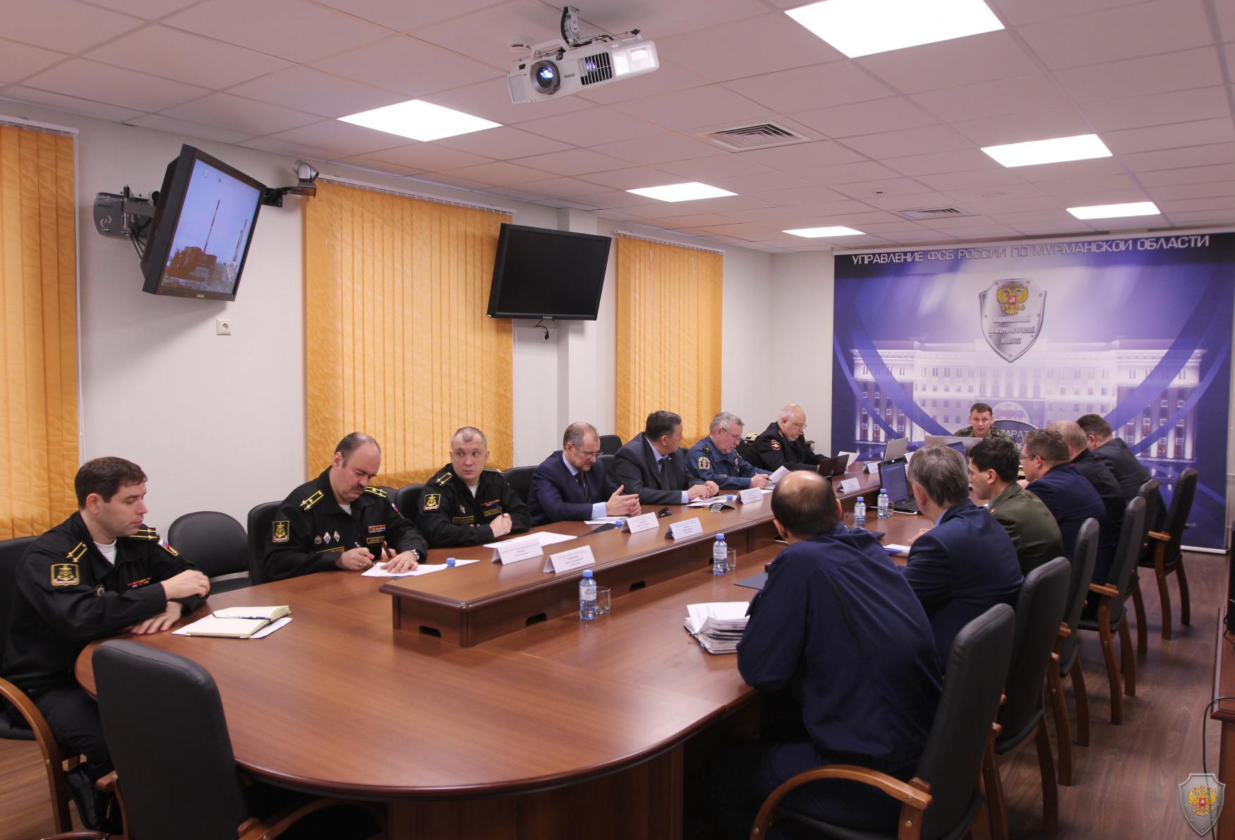 Оперативным штабом в Мурманской области проведено командно-штабное учение «Технология-2017»