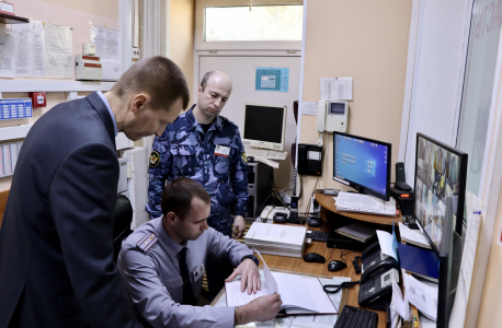 Проверка готовности дежурной службы УФСИН России по Саратовской области
