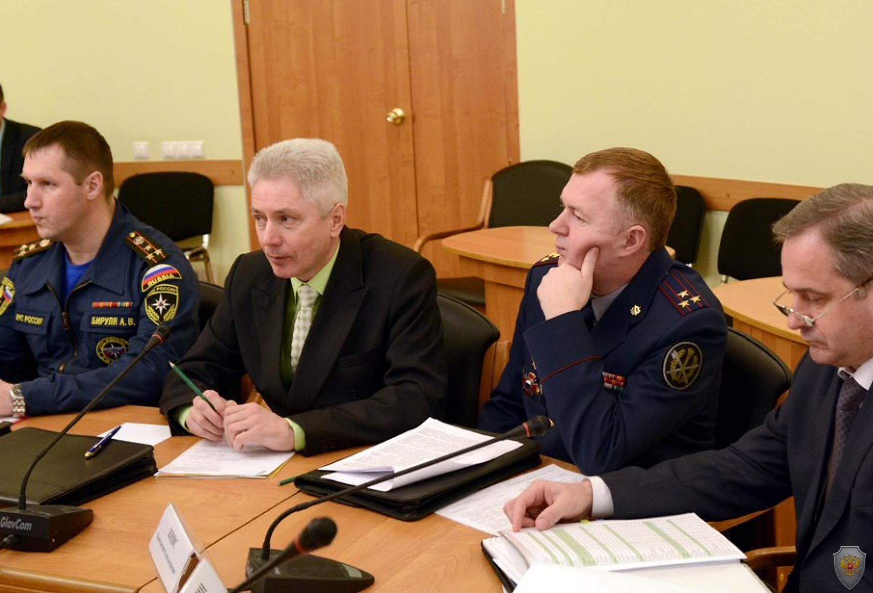 Руководители правоохранительных органов региона на заседании Антитеррористической комиссии в Тверской области
