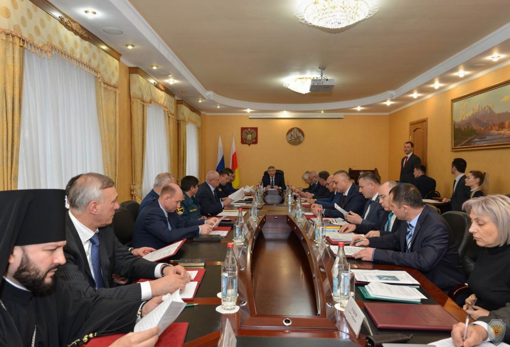 Глава Северной Осетии Вячеслав Битаров провел выездное заседание Антитеррористической комиссии в РСО-Алания