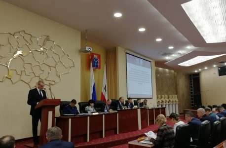 В Правительстве области состоялось трехстороннее совместное  заседание антитеррористической комиссии