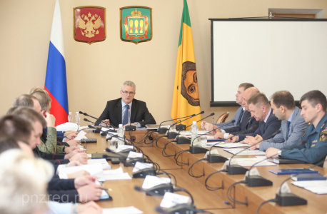 Состоялось совместное заседание антитеррористической комиссии  и оперативного штаба в Пензенской области 