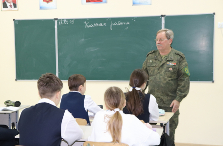 «Десант Славы» в школе № 61 Курска