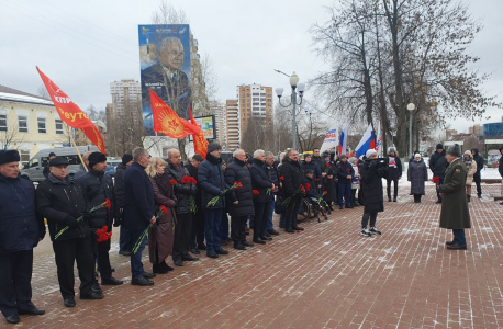 Торжественный митинг состоялся в Реутове