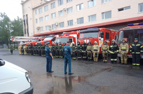 В Курской области под руководством Оперативного штаба проведено командно - штабное учение «Атом - 2024». 